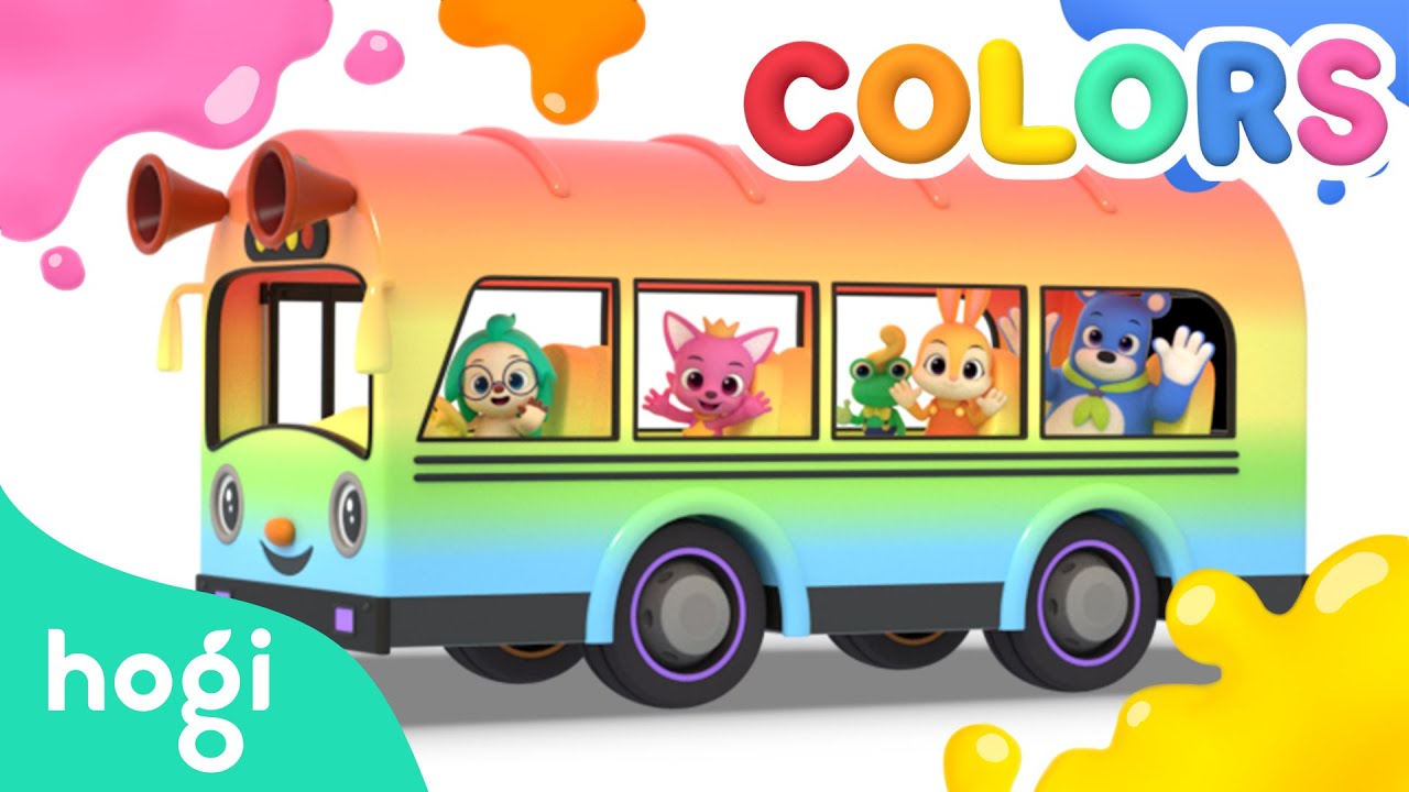 Coloring Book: Come and color the bus!